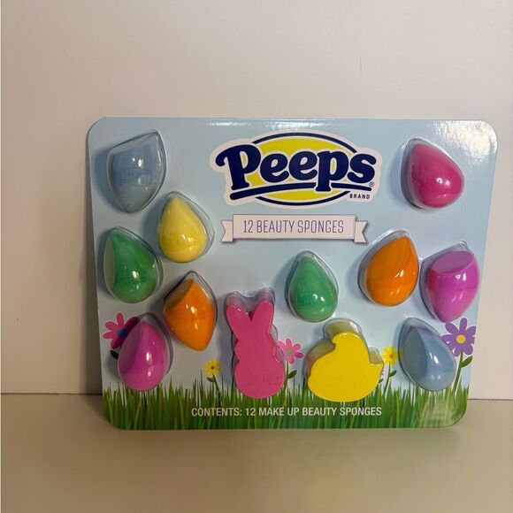 NIB Peeps Multicolor Beauty Sponges Set - Picture 1 of 1